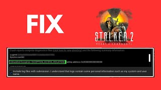 How to Fix Unhandled Exception EXCEPTIONACCESSVIOLATION in STALKER 2 [upl. by Mckenzie]