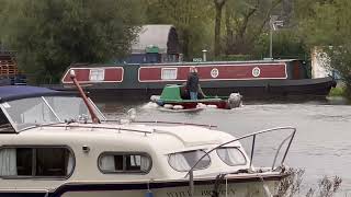 River Nene flood September 2024 [upl. by Ylsew]