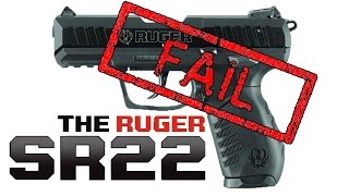 Shooting the Ruger SR22 FAIL [upl. by Drofla]