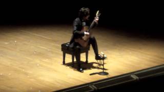 N Paganini Caprice in A  Op 15 Celil Refik Kaya guitar [upl. by Yllil]