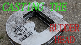 Casting The Rudder Head Sailing Dinghy Rebuild PART 1 [upl. by Patrice]