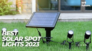 Best Solar Spot Lights 2023  Top 5 Solar Landscape Spotlights Review [upl. by Rajewski]