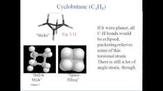 Conformations of Alkanes and Cycloalkanes Lesson Five [upl. by Indyc]