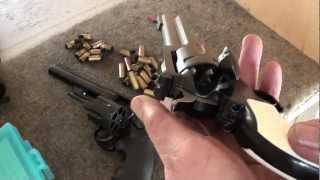 Smith amp Wesson Model 25 and Ruger Blackhawk 45 Colt Shooting Range Session [upl. by Hama610]