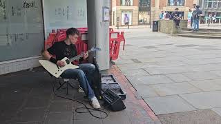 Excellent young lad busking in Guildford nr Friary Centre this afternoon [upl. by Salamone895]