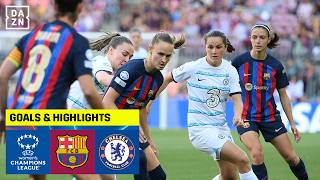 HIGHLIGHTS  Barcelona vs Chelsea UEFA Womens Champions League 202223 Semifinal Second Leg [upl. by Ryle]