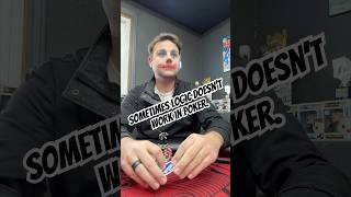 No matter how much you think about it your gut is usually the right call poker pokervlog [upl. by Thay905]