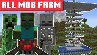 Minecraft All Mob Farm 10000 Items Per Hour  Easy Build and Efficient  1 20 [upl. by Pears619]