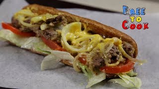 How to cook a Chopped Cheese Sandwich [upl. by Grail764]