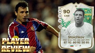 ¡LO MEJOR DEL NEW RELEASE REVIEW STOICHKOV WINTER WILDCARD 90 EAFC 24 FIFA 24 [upl. by Deane]