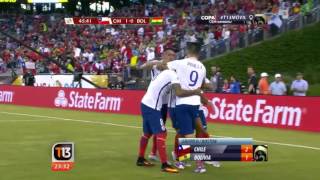 Chile 2 Bolivia 1 Resumen  Copa América Centenario 2016  Relato Claudio Palma [upl. by Paulo414]