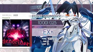 【Arcaea】GENOCIDERPresent 8 PM理論値 10001025ptsmax [upl. by Alegre365]