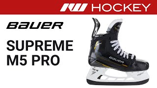 Bauer Supreme M5 Pro Skate Review [upl. by Rusel627]