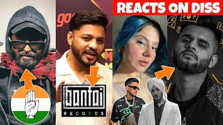 CONGRESS ON EMIWAY 🤯  KARMA DISS  LOKA amp DEEP KALSI REACT  RAFTAAR ON BANTAI RECORD ARTIST LEFT [upl. by Nimesay]