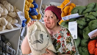 Yarn Haul amp Visit to the GOR Woollen Mill 🧶  Alpacas Wool amp More [upl. by Jeuz]