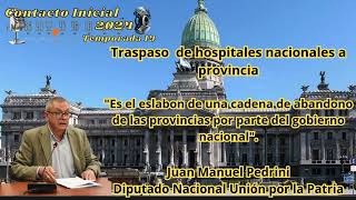 Juan Manuel Pedrini Diputado Nacional [upl. by Latoniah244]