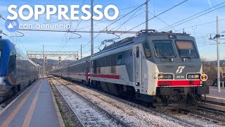 GUASTO IMPROVVISO INTERCITY TARANTOROMA SOPPRESSO A POTENZA CON ANNUNCIO [upl. by Bell]