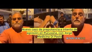 Nuevo caso de prepotencia e intento de agresión en Pucusana con Jorge Medicina Di Paolo [upl. by Verada]