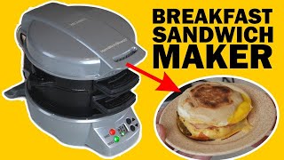 By popular demand Testing the Hamilton Beach Breakfast Sandwich Maker [upl. by Sofer]