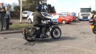 PANTHER 600cc SLOPER VINTAGE MOTOR CYCLE [upl. by Khalin390]