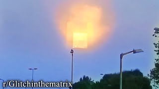 rGlitchinTheMatrix  minecraft sun irl [upl. by Adnawt]