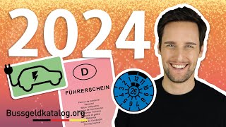 Was ändert sich 2024 im Verkehrsrecht 📅 🎉 Das solltet ihr wissen [upl. by Reiss]