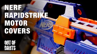 Nerf mod Rapidstrike motor covers by Tarik [upl. by Esiuqram]