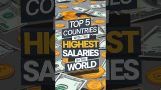 “Where do they pay the most🤑 Top 5 countries by average salary” [upl. by Schatz]