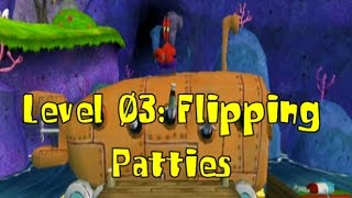 Lets Play quotSpongeBob Truth or Squarequot  3  Flipping Patties [upl. by Haberman708]