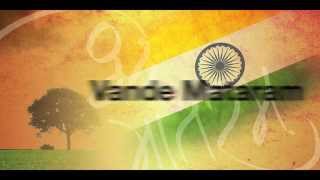 Vande Mataram Full Lyric Video  ShubhaSur Creations  2015 [upl. by Seugirdor]