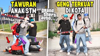 Aku Menjadi Brandalan Sekolah Sampe Menyerang Markas Gangster Terkuat di GTA 5 MOD [upl. by Rednasxela]