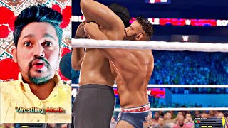 WWE 2K23  The Great Khali VS Jinder Mahal Match on Royal Rumble in Hindi [upl. by Oirromed]