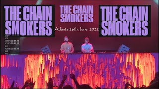 The Chainsmokers live set in Atlanta June 27th 2022 [upl. by Butte]