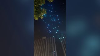 Cina decine di droni cadono dal cielo durante lo show delle luci [upl. by Aun]