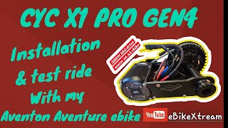 cyc x1 pro gen4 installation [upl. by Horatia]