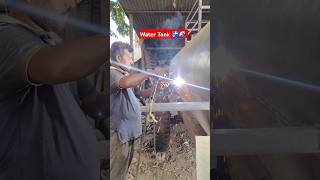 Water Tank 🌊🚰 engineering trend metalwork trending video work viral viralvideo [upl. by Ellon105]