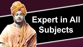 Swami Vivekanandas Secret of Expertise in All Subjects  Painting Logic Fine Arts [upl. by Olia]