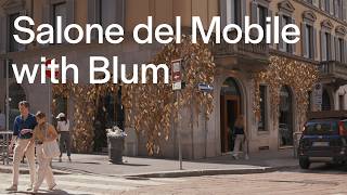 Exploring Milan for Salone del Mobile Milano Experience Blum EuroCucina 2024 Tour [upl. by Zollie573]