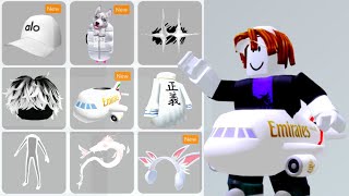 16 FREE WHITE ITEMS ROBLOX 😱😳 2024 [upl. by Breena818]