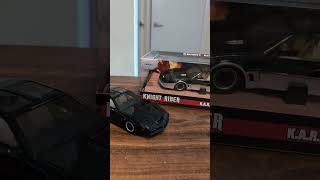 KITT vs KARR Knight Rider Jada Toys 124 scale [upl. by Magdau]