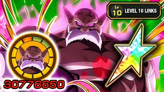 100 PHY GOD OF DESTRUCTION TOPPO LEVEL 10 LINKS SHOWCASE Dragon Ball Z Dokkan Battle [upl. by Heshum]