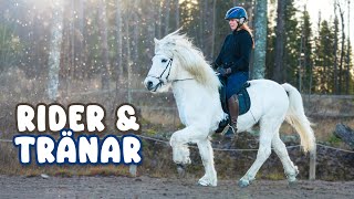 RIDER FÖRSTA GÅNGEN PÅ TÄVLINGSBANA [upl. by Frayda]