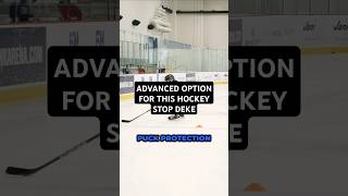 ADVANCED OPTION FOR THIS HOCKEY STOP DEKE hockeydevelopment hockeytraining [upl. by Howlyn]