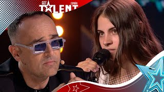 Fan de Risto escribe POESÍA para luchar contra su TCA  Audiciones 4  Got Talent España 2023 [upl. by Ferdie]