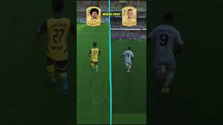 Adeyemi Vs Mbappe Speedtest FC25 fc25 fifa ultimateteam eagames easports [upl. by Wennerholn]