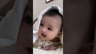 Baby Hiding Under Bed Baby Funny Video  Small baby Cute Video  Videos [upl. by Wandis]