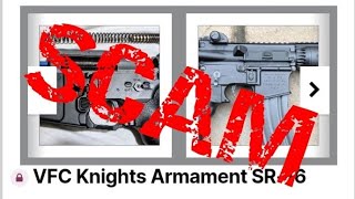 VFC SR16 SCAM  THE MOST FampCKED UP AEG IVE EVER SEEN [upl. by Jeffries138]