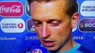 Giaccherini quotSiamo una squadra con i coglioniquot Italia Svezia 1  0 Euro2016 France SKY SPORT [upl. by Eneleuqcaj]