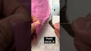 OVORLOK DİKİŞİ SÖKMEK DIY sewing DİKİŞ [upl. by Eisyak]