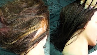 Como Hacer Un Shampoo Baño De Color [upl. by Oretos]